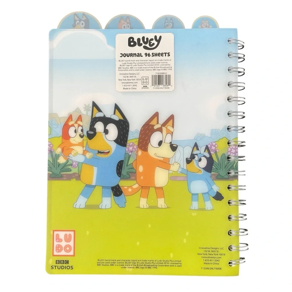 New! Bluey Tab Journal Stationary Set - Picture 10 of 16